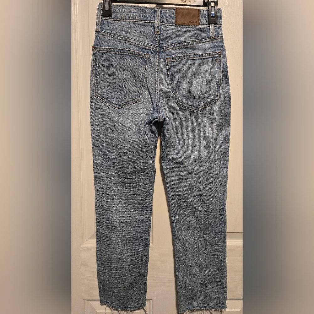 Madewell The Perfect Vintage Jeans Size 24P Color Blue - Picture 3 of 13